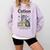 Cation Shirt Cat Science Chemistry Teacher Chemist Pun Comfort Colors Sweatshirt Orchid