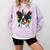 Celebration Event Birthday Party Boston Terrier Comfort Colors Sweatshirt Orchid