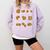 Chocolate Cookie Quick Math Fraction Math Teachers For Men Women Girls Kids Comfort Colors Sweatshirt Orchid
