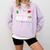 Is It Christmas Break Yet Teacher Xmas Light Santa Hat Comfort Colors Sweatshirt Orchid Is It Christmas Break Yet Teacher Xmas Light Santa Hat Comfort Colors Sweatshirt Orchid