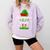 Christmas Kindergarten Elf Squad Teacher Student Comfort Colors Sweatshirt Orchid Christmas Kindergarten Elf Squad Teacher Student Comfort Colors Sweatshirt Orchid