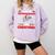 Christmas Math Teacher Hippopotenuse Math Lovers Xmas Comfort Colors Sweatshirt Orchid