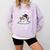 Christmas Surviving Teacher Life Meltdown Xmas Women Men Comfort Colors Sweatshirt Orchid