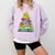 Christmas Tree Made Of Crayons School Teacher Life Student Comfort Colors Sweatshirt Orchid Christmas Tree Made Of Crayons School Teacher Life Student Comfort Colors Sweatshirt Orchid