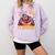 Way To Classroom Halloween Witch Three Cute Sloths Teacher Comfort Colors Sweatshirt Orchid Way To Classroom Halloween Witch Three Cute Sloths Teacher Comfort Colors Sweatshirt Orchid