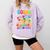 Color The World With Kindness Teachers Back To School Comfort Colors Sweatshirt Orchid Color The World With Kindness Teachers Back To School Comfort Colors Sweatshirt Orchid
