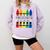 Colorful Crayon Kindergarten Team Tee For Teachers Students Men Women Kids Comfort Colors Sweatshirt Orchid Colorful Crayon Kindergarten Team Tee For Teachers Students Men Women Kids Comfort Colors Sweatshirt Orchid