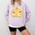 The Cool Bean Good Egg Teacher Halloween Costume Food Group Comfort Colors Sweatshirt Orchid The Cool Bean Good Egg Teacher Halloween Costume Food Group Comfort Colors Sweatshirt Orchid