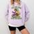 All The Cool Dragons Are Reading Dragon Teacher Comfort Colors Sweatshirt Orchid