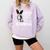 Coolest Boston Terrier Grandma Dog Comfort Colors Sweatshirt Orchid