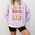 Cowboy Teacher These Boots Are Made-For Teaching School Comfort Colors Sweatshirt Orchid Cowboy Teacher These Boots Are Made-For Teaching School Comfort Colors Sweatshirt Orchid
