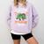 Creepin It Real Monster School 3rd Grade Teacher Halloween Comfort Colors Sweatshirt Orchid Creepin It Real Monster School 3rd Grade Teacher Halloween Comfort Colors Sweatshirt Orchid