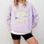 Custodian Because Teachers Need Heroes Too School Janitor Comfort Colors Sweatshirt Orchid
