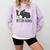 Cute Boston Terrier Boston Mama Comfort Colors Sweatshirt Orchid