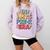 Cute Pre-K For Men Women Kindergarten Pre-K Teacher Comfort Colors Sweatshirt Orchid
