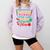 Cute Principal Nurse Lunch Lady Teacher Coach Homeschool Mom Comfort Colors Sweatshirt Orchid Cute Principal Nurse Lunch Lady Teacher Coach Homeschool Mom Comfort Colors Sweatshirt Orchid