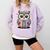 Cute Reading Owl Book Lover Teacher Librarian Bookworm Comfort Colors Sweatshirt Orchid Cute Reading Owl Book Lover Teacher Librarian Bookworm Comfort Colors Sweatshirt Orchid