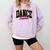 Dance Teacher Leopard Dancing Life Girls Women Dancer Comfort Colors Sweatshirt Orchid