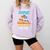 Daycare Provider Master Of Diapers Childcare Teacher Comfort Colors Sweatshirt Orchid