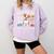 My Dog Ate My Lesson Plan Teacher Back To School Comfort Colors Sweatshirt Orchid
