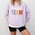 Dream Team Last Day Of School Back To School Teacher Kids Comfort Colors Sweatshirt Orchid Dream Team Last Day Of School Back To School Teacher Kids Comfort Colors Sweatshirt Orchid