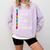 Educar Bilingual Spanish Teacher Comfort Colors Sweatshirt Orchid Educar Bilingual Spanish Teacher Comfort Colors Sweatshirt Orchid