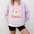 Exhausted Daycare Teacher Is My Costume Halloween Ghost Fun For Men Women Comfort Colors Sweatshirt Orchid Exhausted Daycare Teacher Is My Costume Halloween Ghost Fun For Men Women Comfort Colors Sweatshirt Orchid