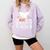 Faboolous Substitute Teacher Halloween Costume Comfort Colors Sweatshirt Orchid