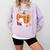 Fall Book Pumpkin Ghost Reading Books Halloween Teacher Comfort Colors Sweatshirt Orchid Fall Book Pumpkin Ghost Reading Books Halloween Teacher Comfort Colors Sweatshirt Orchid