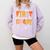 First Grade Dream Retro Team Fall Halloween Spooky Teachers Comfort Colors Sweatshirt Orchid First Grade Dream Retro Team Fall Halloween Spooky Teachers Comfort Colors Sweatshirt Orchid