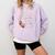 Floral Learning Disabilities Teacher Consultant SPED Teacher Comfort Colors Sweatshirt Orchid