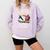 Front Office Teacher Admin Meaning School Secretary Comfort Colors Sweatshirt Orchid