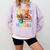 Future Teacher Costume For Kids Back To School Boy Girl Comfort Colors Sweatshirt Orchid