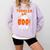 Girl Toddler Boo Crew Daycare Teacher Halloween Party Comfort Colors Sweatshirt Orchid Girl Toddler Boo Crew Daycare Teacher Halloween Party Comfort Colors Sweatshirt Orchid