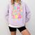 In My Glowing Teacher Era Teaching Back To School Comfort Colors Sweatshirt Orchid In My Glowing Teacher Era Teaching Back To School Comfort Colors Sweatshirt Orchid