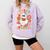 Groovy Halloween Trick Or Teach Retro Floral Ghost Teacher For Men Women Kids Comfort Colors Sweatshirt Orchid Groovy Halloween Trick Or Teach Retro Floral Ghost Teacher For Men Women Kids Comfort Colors Sweatshirt Orchid