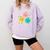 Groovy Happy To See Your Face Teacher School Appreciation Comfort Colors Sweatshirt Orchid Groovy Happy To See Your Face Teacher School Appreciation Comfort Colors Sweatshirt Orchid