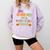 Halloween You Cant Scare Me Im A Middle School Teacher Comfort Colors Sweatshirt Orchid