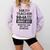 Halloween Math Teacher Prisoner Costume Comfort Colors Sweatshirt Orchid Halloween Math Teacher Prisoner Costume Comfort Colors Sweatshirt Orchid