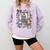 Halloween Skeleton Teacher I'Ll Just Wait Until It's Quiet Comfort Colors Sweatshirt Orchid Halloween Skeleton Teacher I'Ll Just Wait Until It's Quiet Comfort Colors Sweatshirt Orchid