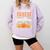 Halloween Teacher I Teach The Cutest Pumpkins In The Patch Comfort Colors Sweatshirt Orchid