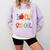 Happy 100th Day Of School Teachers 100 Days Of School Kids Comfort Colors Sweatshirt Orchid Happy 100th Day Of School Teachers 100 Days Of School Kids Comfort Colors Sweatshirt Orchid