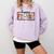 Happy Fri-Yay Friday Lovers Teacher Fri Yay Weekend Comfort Colors Sweatshirt Orchid