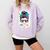 Happy Fri-Yay Friday Teacher Life Happy Friday Comfort Colors Sweatshirt Orchid
