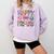 Happy Fri-Yay Teacher Fry Yay Friday Weekend Cute Fri-Yay Comfort Colors Sweatshirt Orchid Happy Fri-Yay Teacher Fry Yay Friday Weekend Cute Fri-Yay Comfort Colors Sweatshirt Orchid