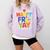 Happy Fri-Yay Teacher Life Weekend Pun Happy Friday Comfort Colors Sweatshirt Orchid Happy Fri-Yay Teacher Life Weekend Pun Happy Friday Comfort Colors Sweatshirt Orchid