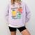Happy To See Your Face Teacher Apple Comfort Colors Sweatshirt Orchid Happy To See Your Face Teacher Apple Comfort Colors Sweatshirt Orchid
