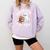 Haunted By My TBR Cute Ghost Book Reading Teacher Halloween Comfort Colors Sweatshirt Orchid Haunted By My TBR Cute Ghost Book Reading Teacher Halloween Comfort Colors Sweatshirt Orchid
