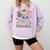 Hello 3rd Grade Boy Girl Teacher Back To School 3rd Grade Comfort Colors Sweatshirt Orchid