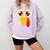 Hilarious Turkey Halloween Thanksgiving Teacher Nurse Comfort Colors Sweatshirt Orchid Hilarious Turkey Halloween Thanksgiving Teacher Nurse Comfort Colors Sweatshirt Orchid